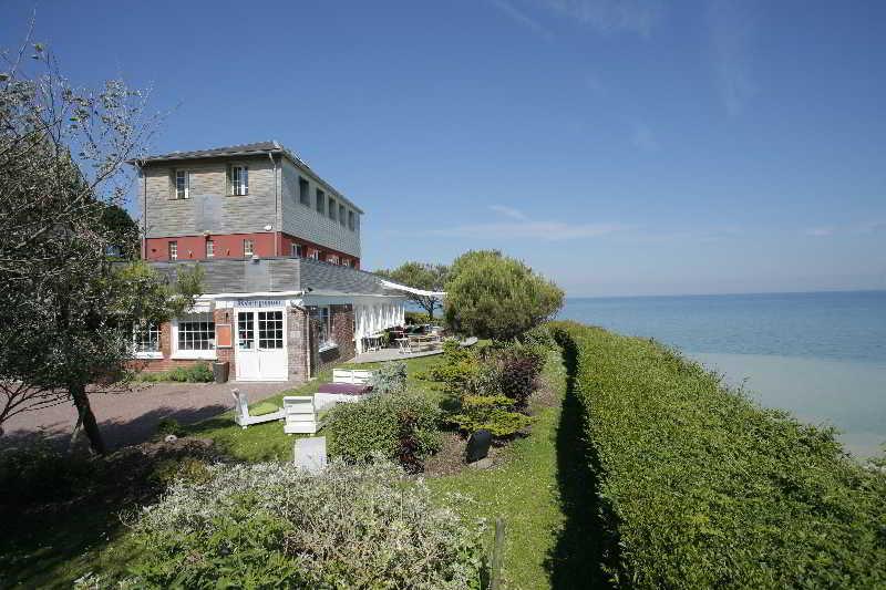 The Originals Hotel Le Cise Restaurant Chambres Et Suites Ault Εξωτερικό φωτογραφία